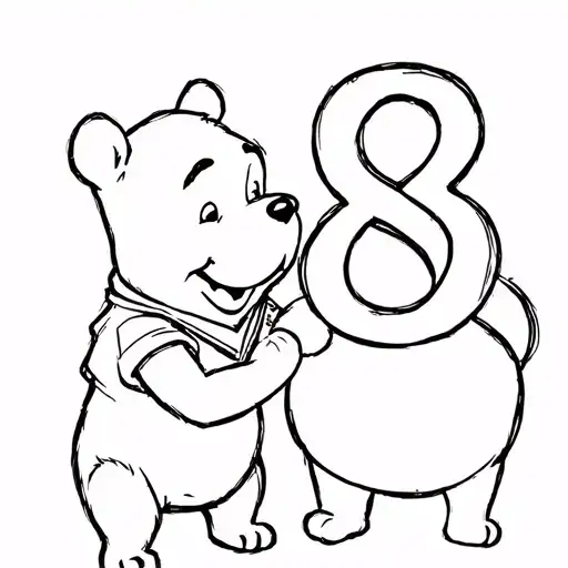 Winnie The Pooh And Number 88 Combine