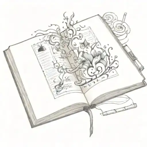 Open Book Surrounded