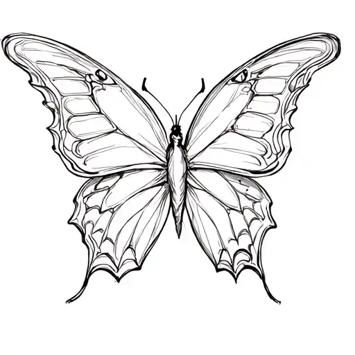 Butterfly Emerging