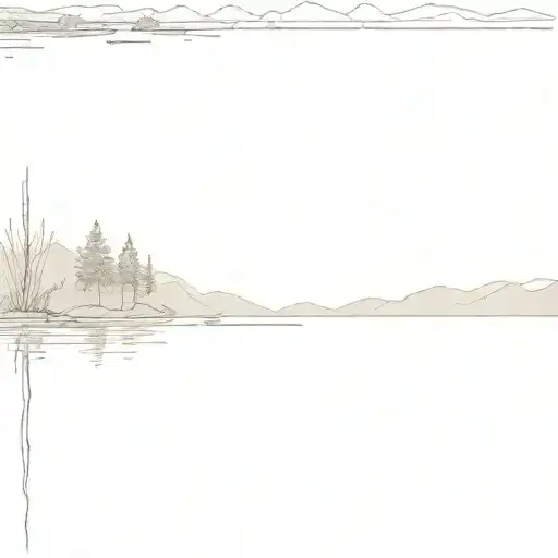 A View Of A Lake