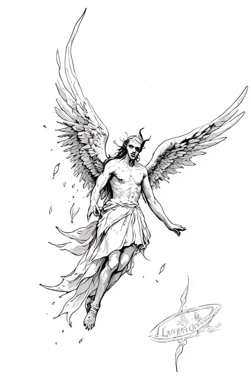 Evil Falling Angel Falling