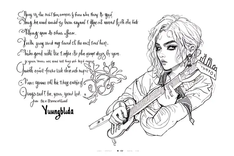 Yungblud Inspired Lyrics