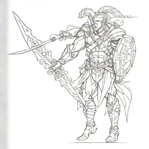 Achilles Being Cool Design
