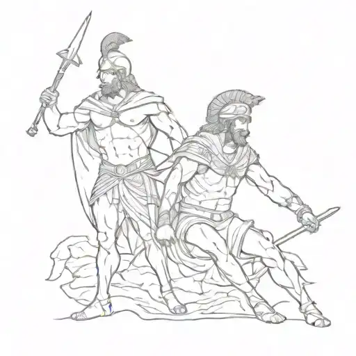 Achilles And Patroclus