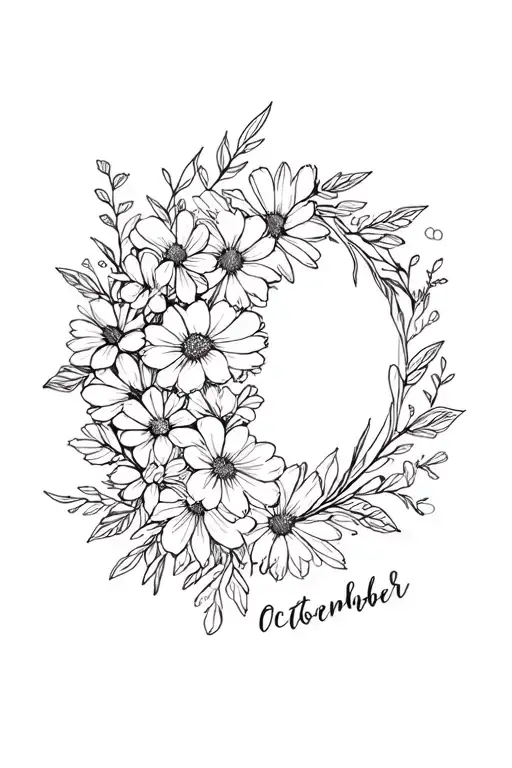 Birth Month Flower Bouquet For October November August February