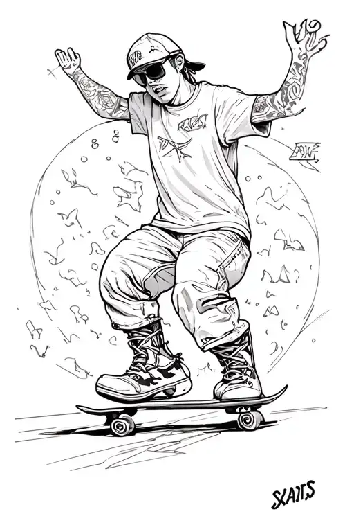 Skater Tattoos Inspired