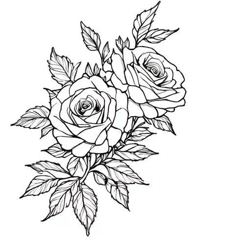 Rosas With Flowers