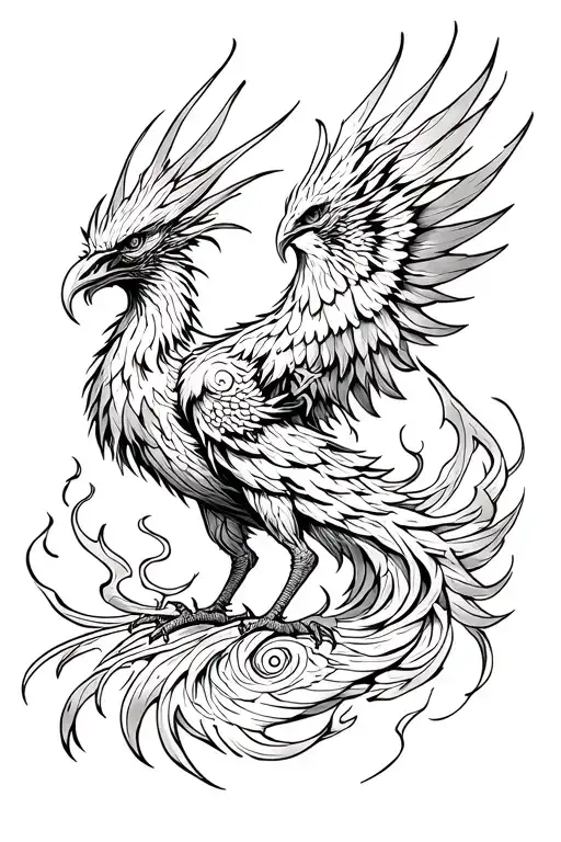 Phenix Rises From Ashes Tribal