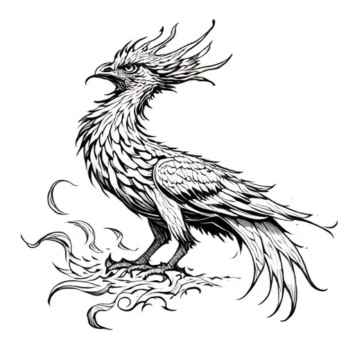 Phenix Rises From Ashes Tribal