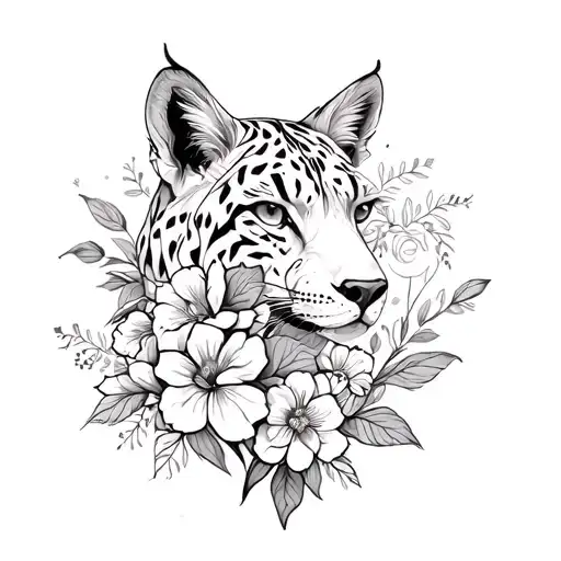 Animal And Flowers