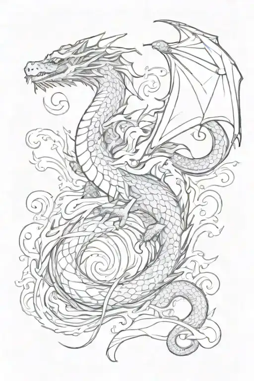 Water And Dragon