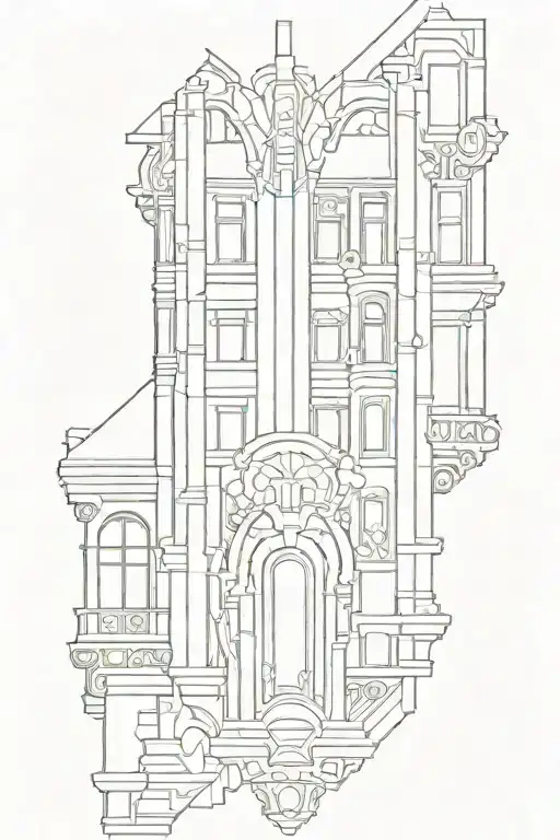 Art Deco Architecture Patterns