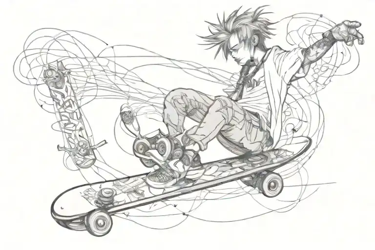 Punk Rock Lyrics Intertwined With Skateboarding Tricks