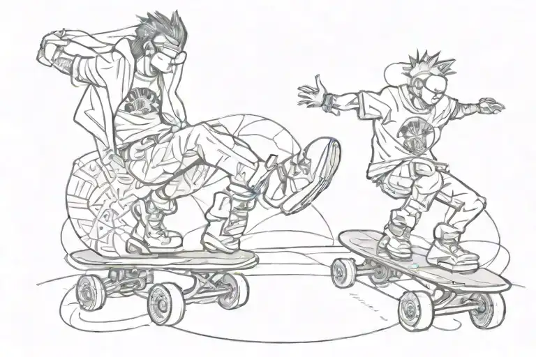 Punk Rock Lyrics Intertwined With Skateboarding Tricks