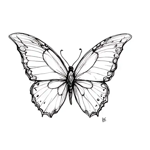 Semi Colon Butterfly