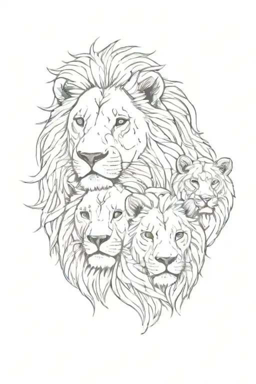 Lion Family Members