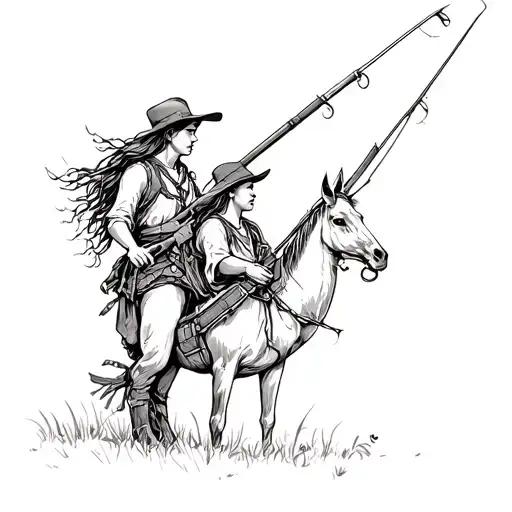 Sagittarius Daughter Son Outdoorsman Hunting And Fishing