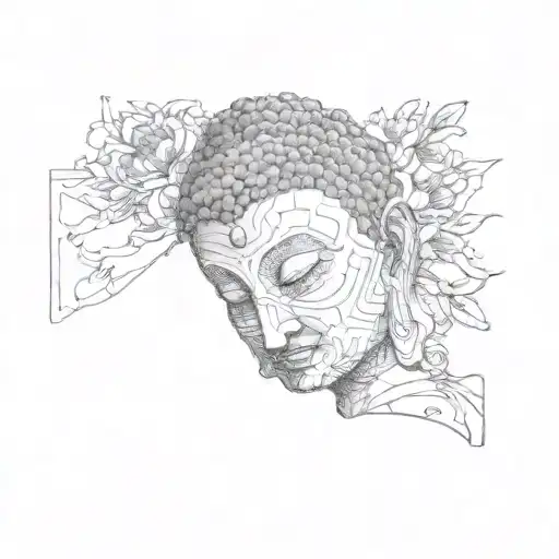 A Statue Of A Buddha