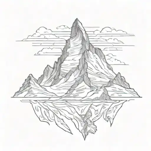 Matterhorn Mountain Peak