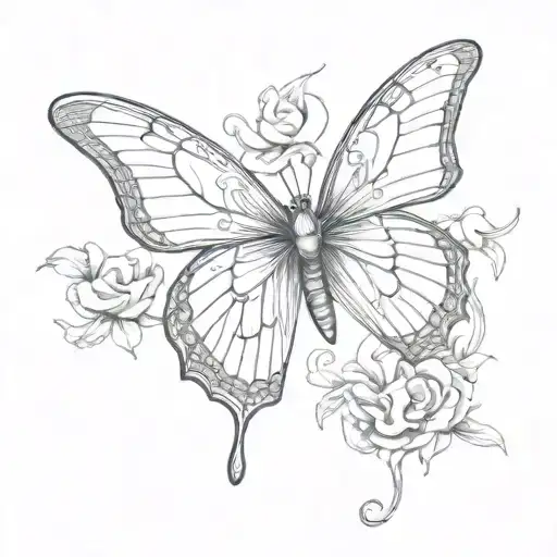 Butterfly Resting