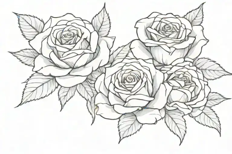 Roses Intertwined