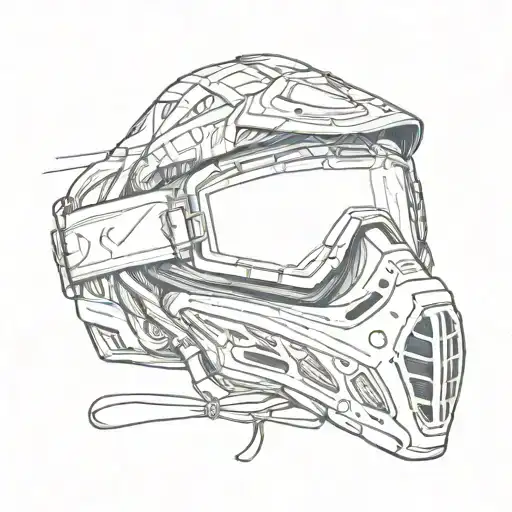 Motocross Goggles With Strap