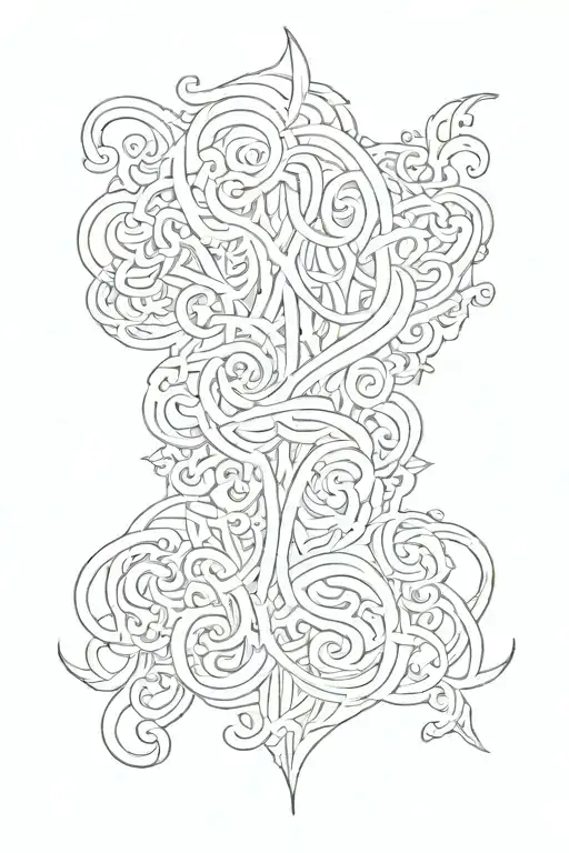 Mani Name Tattoo Design