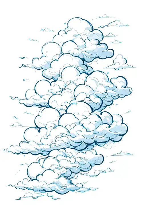 Clouds Floating