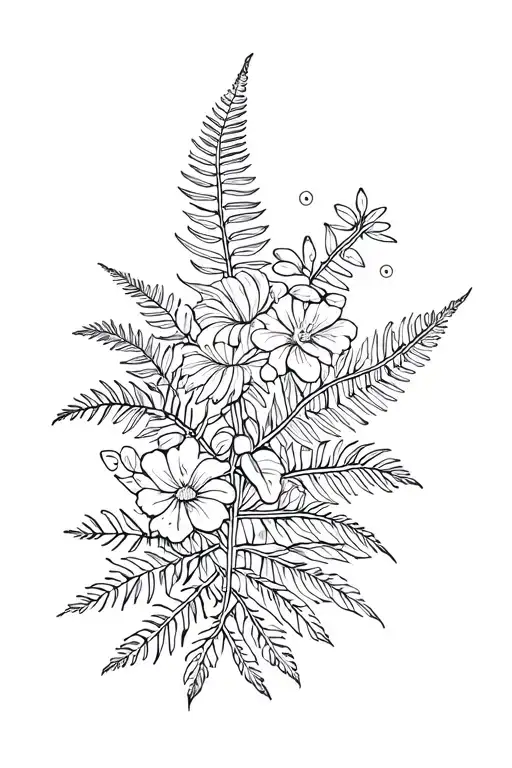 Florals And Ferns