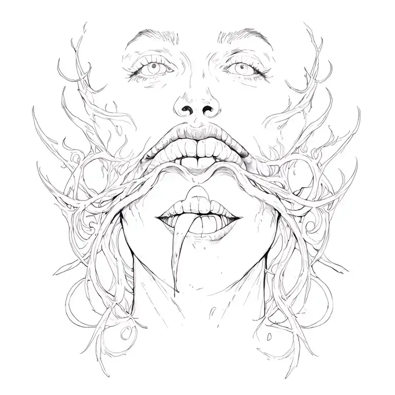 The Album Cover Bitter Tongues By James Marriott