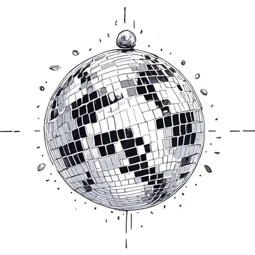 Linework Disco Ball