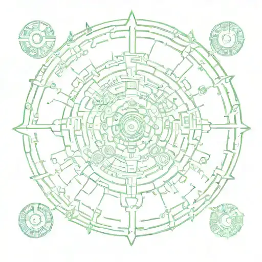 Circuit Board Magic Circle