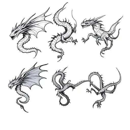 Dragons Flying