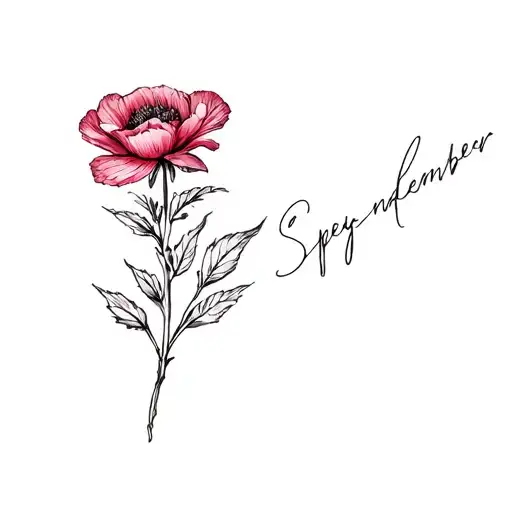 Name Ruby And Spetember Birth Flower