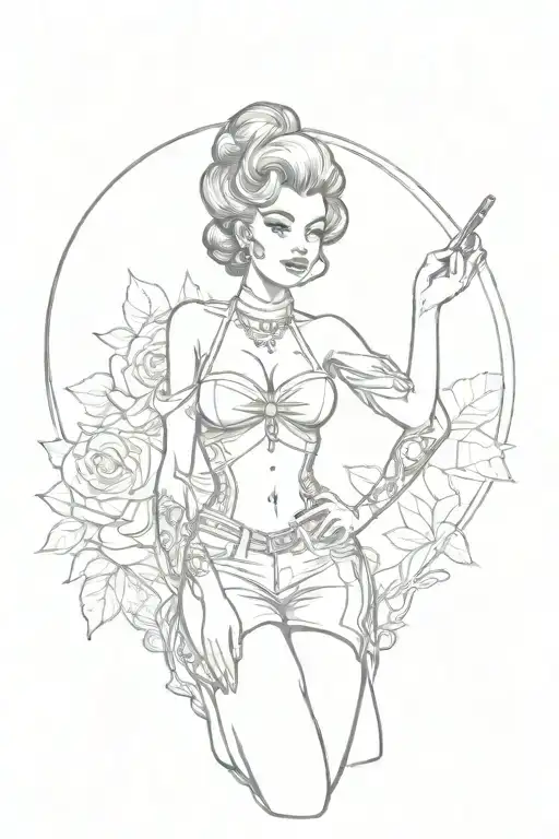Pinup Girl Dressed