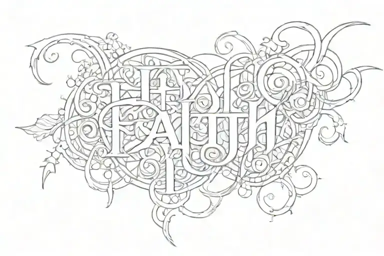 Faith Written In Form