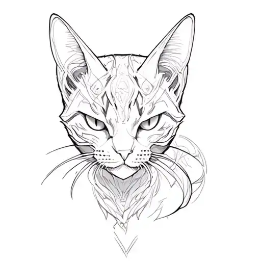 An Asymmetrical Demonic Cat's Cant Contour