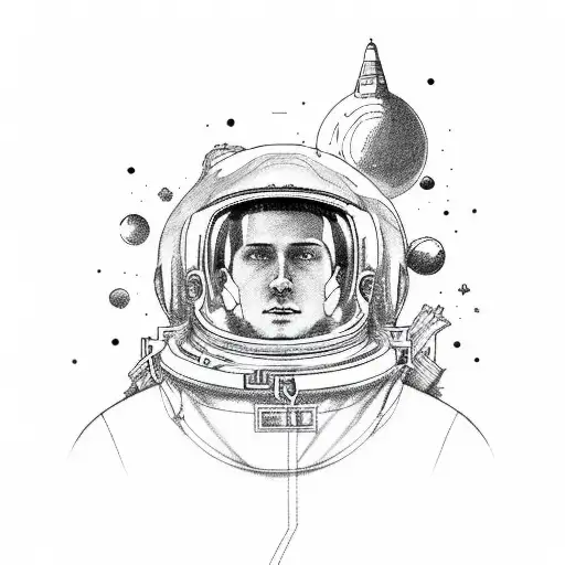 Astronaut In Space