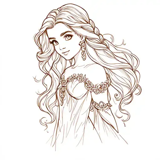 Rapunzel Themed