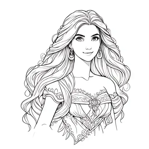 Rapunzel Themed