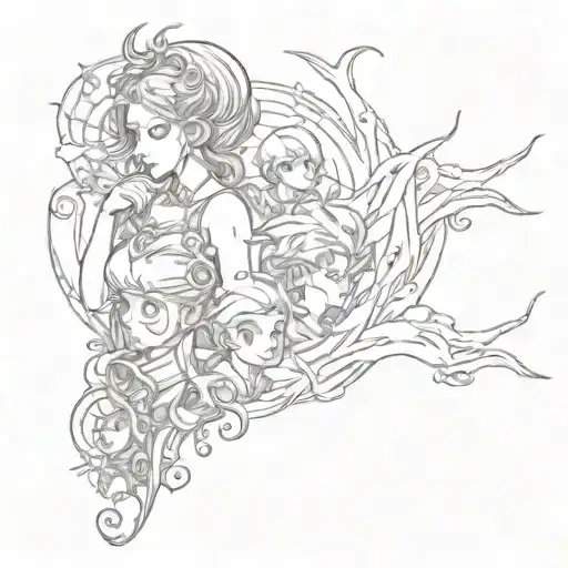 Seven Deadly Sins Manga Style