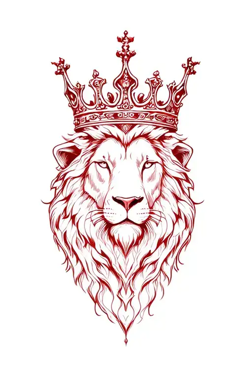 Loin Crown British Red