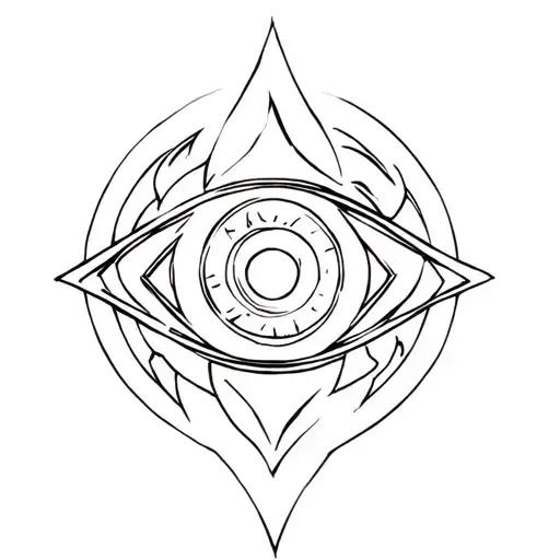 Naruto Sage Eye Symbol Integrated