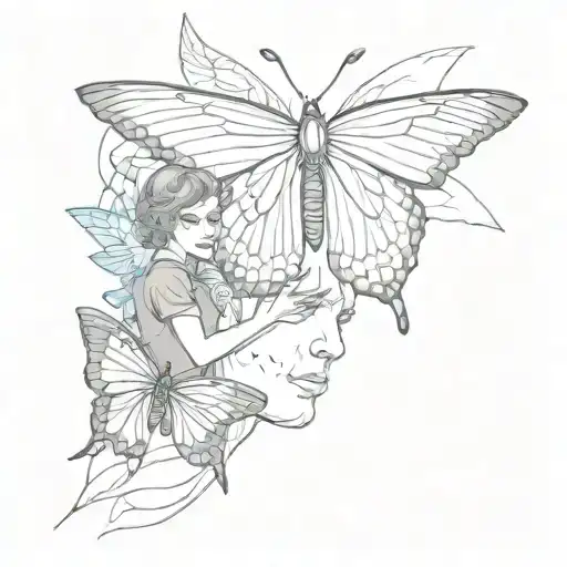 Kevin And Butterfly Emerging