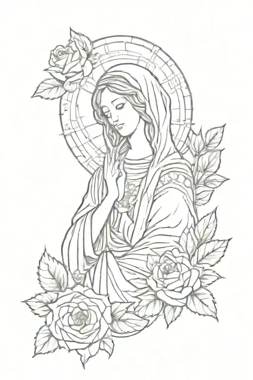 Roses Virgin Mary Birthdate 3 1 62