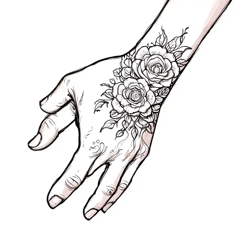 Wrist Tattoo Design