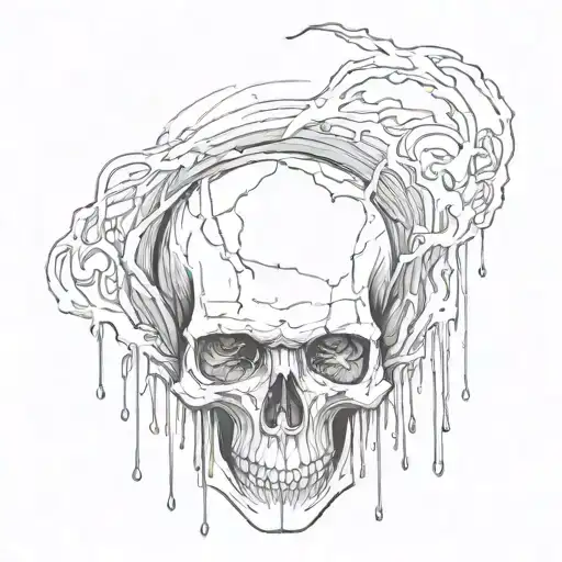 Death With Tears Dripping