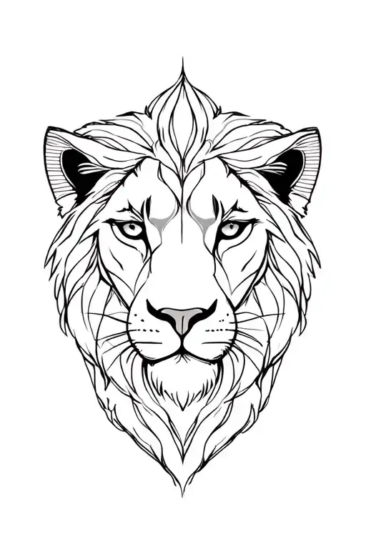 Leo Zodiac Sign Minimal