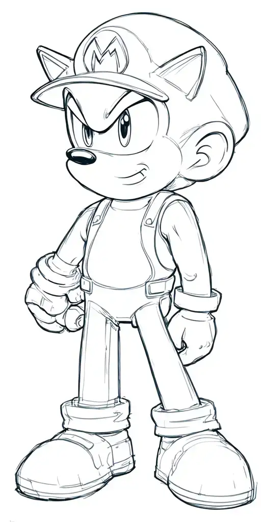 Sonic And Mario Bros Universe