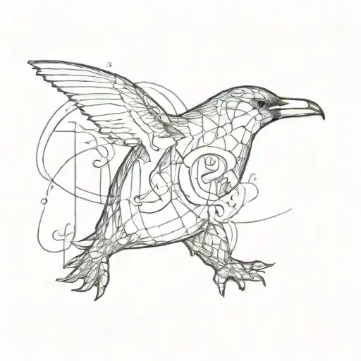 Penguin Holding B Letters